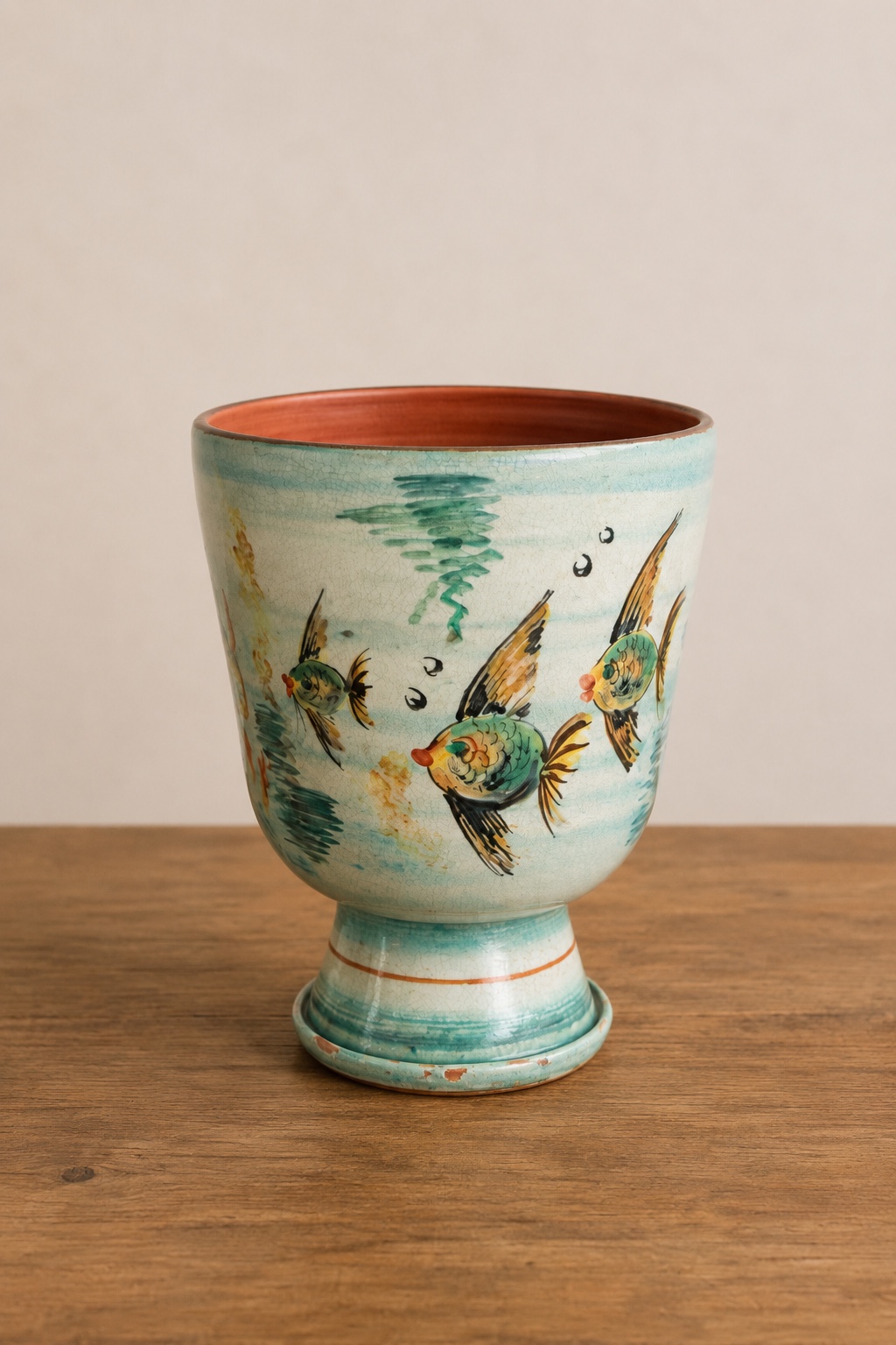 Rayon Albisola · Sculptural cachepot