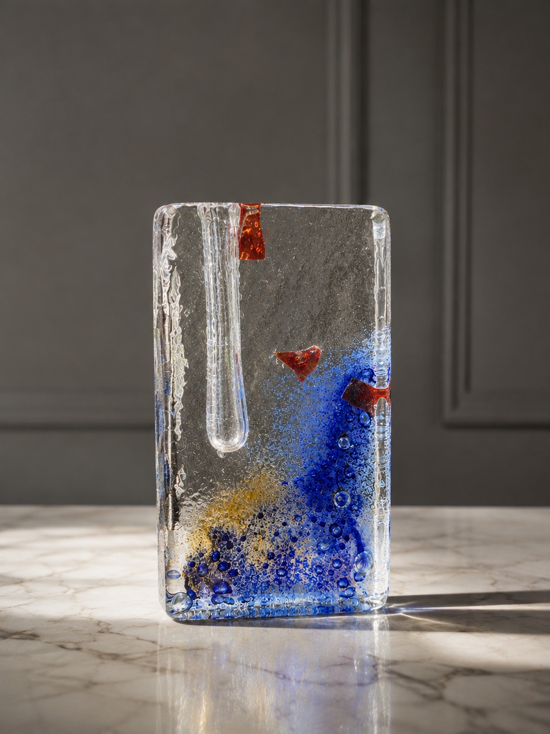 Alfredo Barbini · Signed Acquario Solifleur